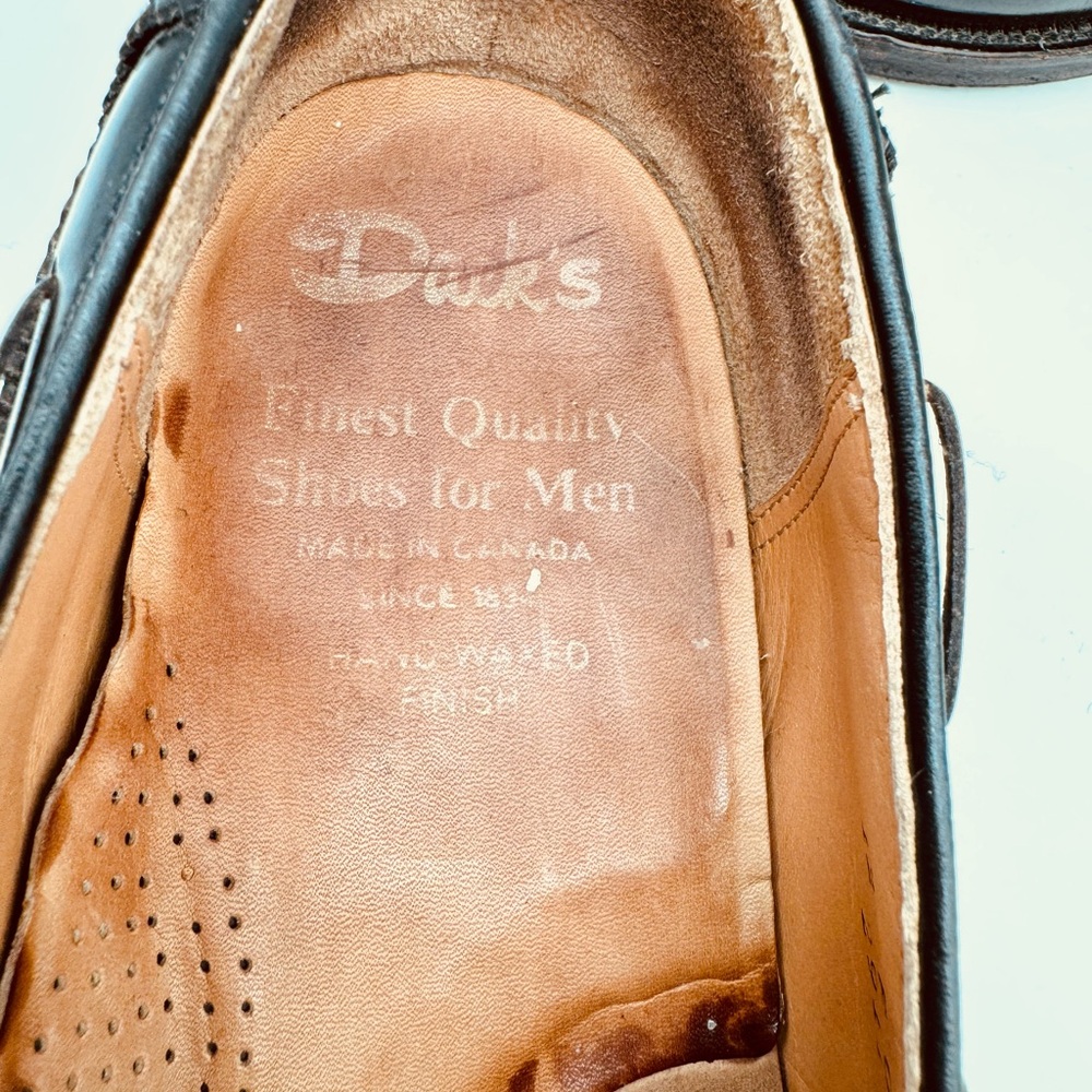 Classic Black Leather Loafers - Picture 6 of 10